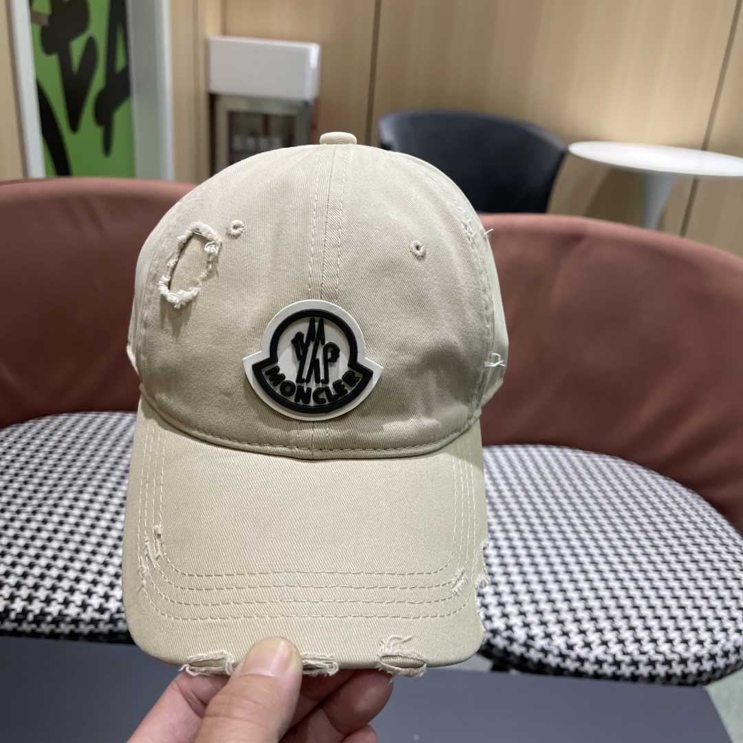  蒙口Moncler🆕春款新款个性棒球帽，高品质透气性巨佳，四季佩戴款
高颜值时尚单品！
男女同款