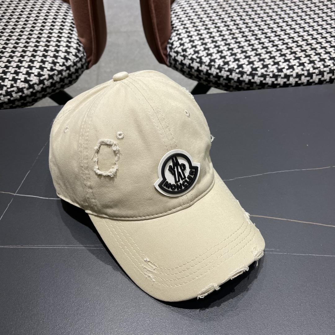  蒙口Moncler🆕春款新款个性棒球帽，高品质透气性巨佳，四季佩戴款
高颜值时尚单品！
男女同款