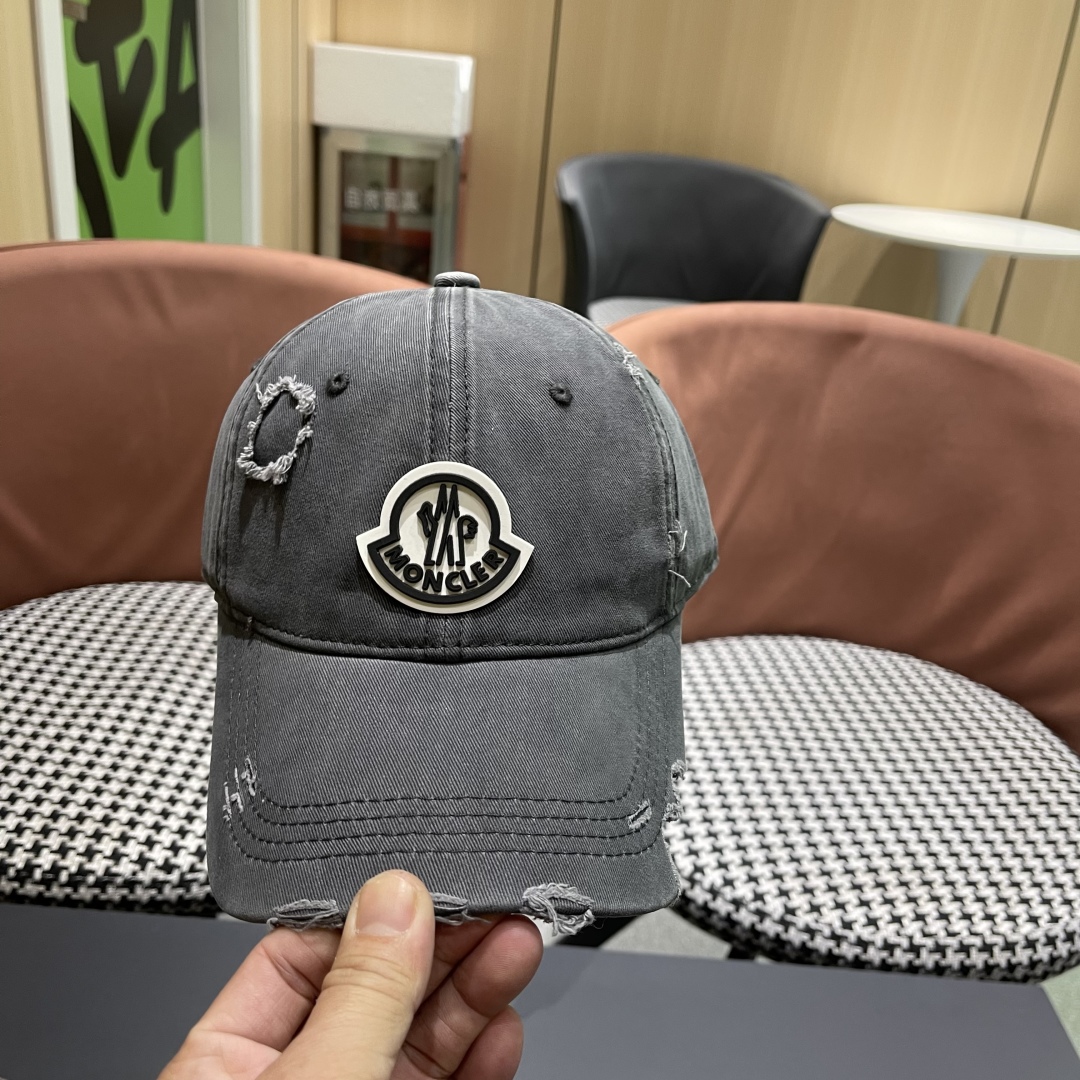  蒙口Moncler🆕春款新款个性棒球帽，高品质透气性巨佳，四季佩戴款
高颜值时尚单品！
男女同款