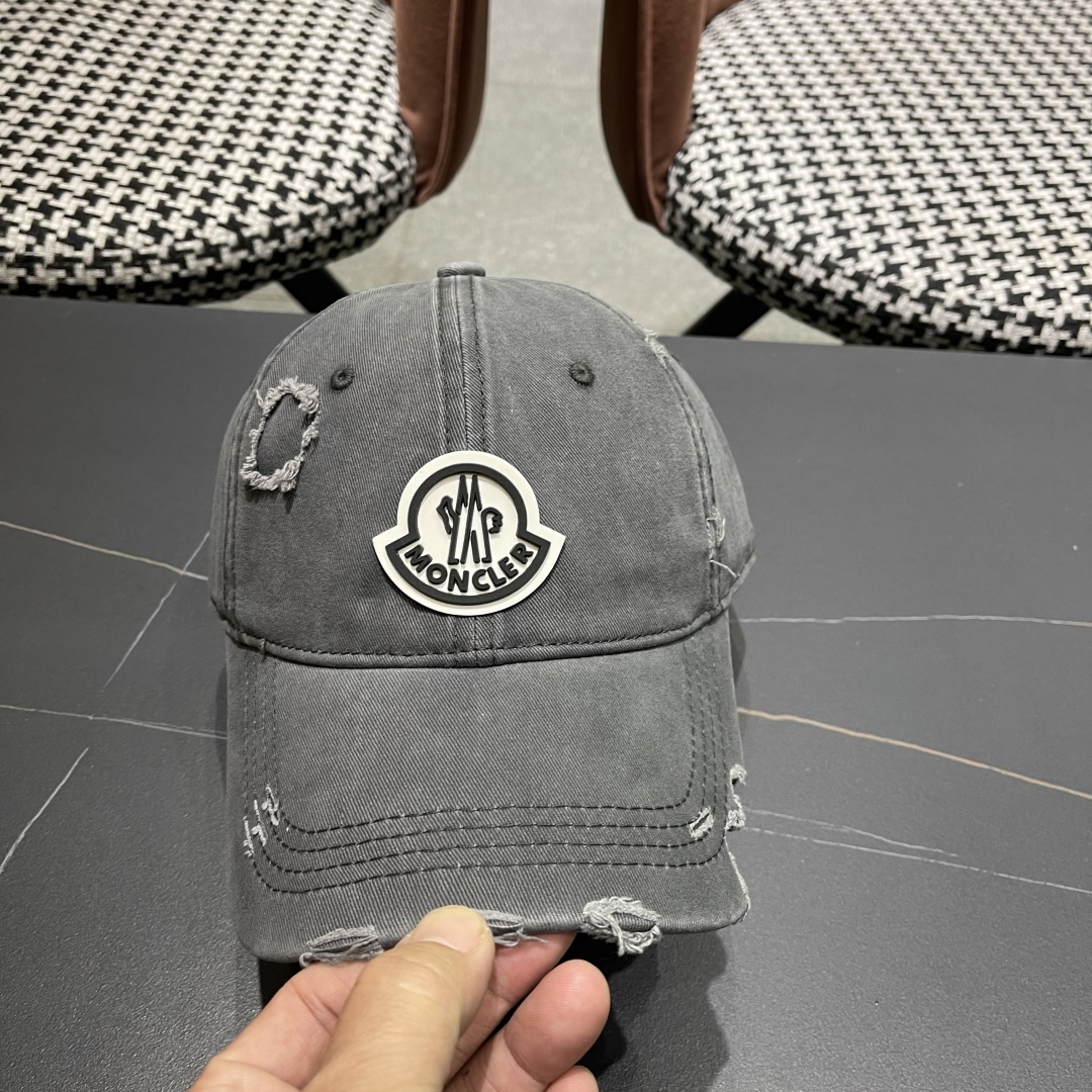  蒙口Moncler🆕春款新款个性棒球帽，高品质透气性巨佳，四季佩戴款
高颜值时尚单品！
男女同款