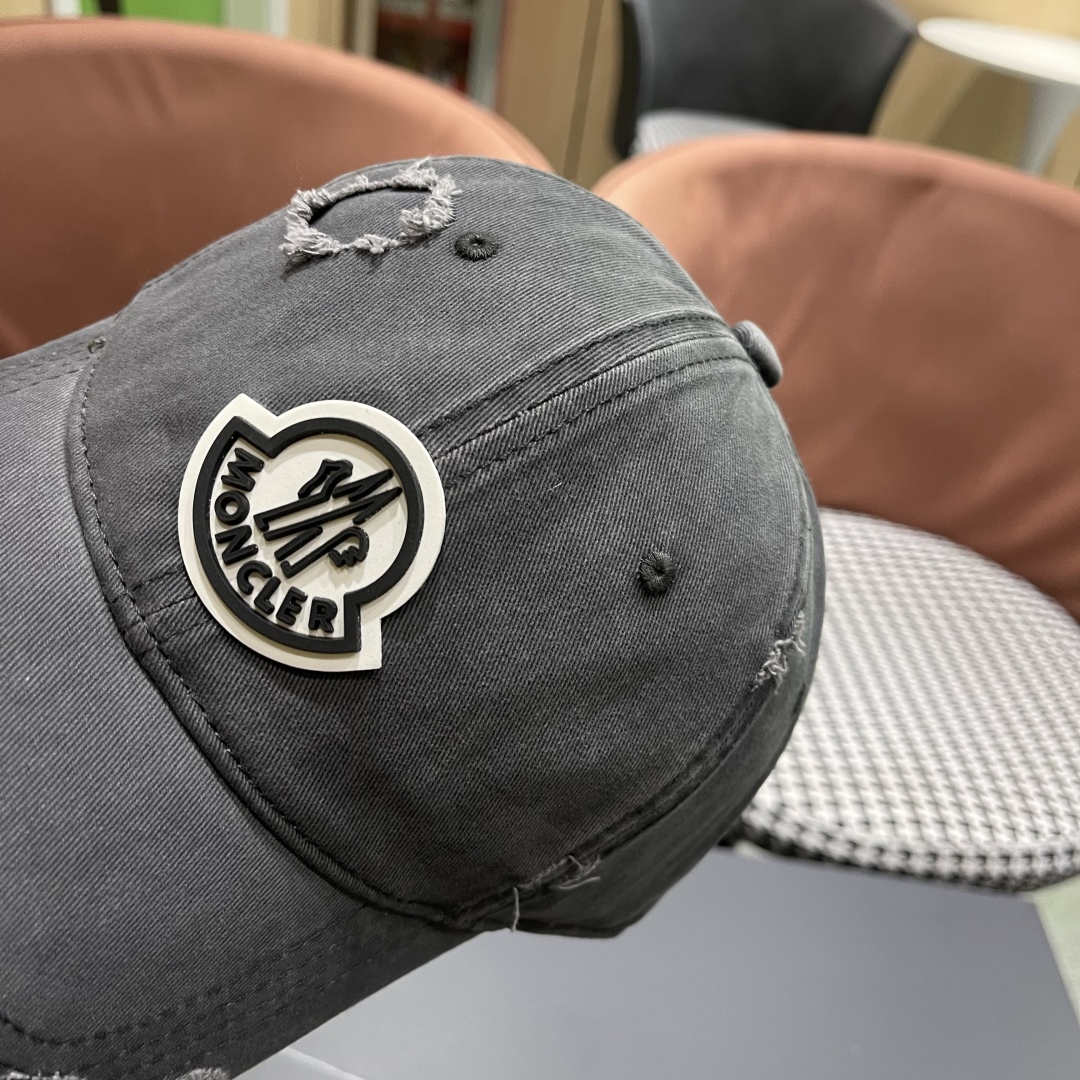  蒙口Moncler🆕春款新款个性棒球帽，高品质透气性巨佳，四季佩戴款
高颜值时尚单品！
男女同款