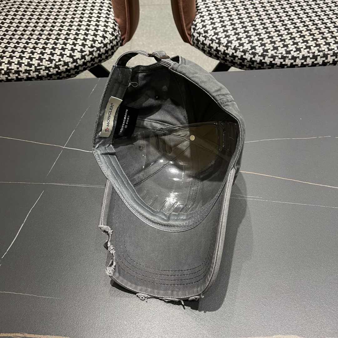  蒙口Moncler🆕春款新款个性棒球帽，高品质透气性巨佳，四季佩戴款
高颜值时尚单品！
男女同款