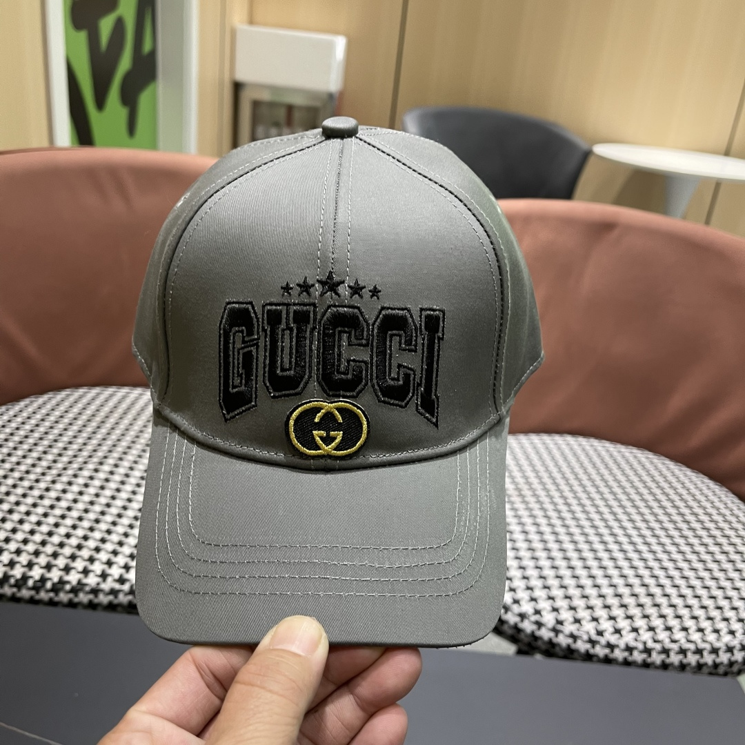  GUCCI古奇棒球帽👒工艺非常精美 高档大气上档次！低调奢华，方便携带！