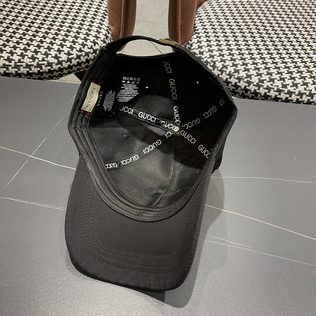  GUCCI古奇棒球帽👒工艺非常精美 高档大气上档次！低调奢华，方便携带！