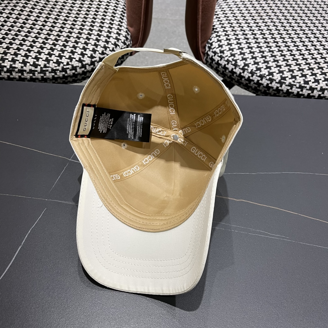  GUCCI古奇棒球帽👒工艺非常精美 高档大气上档次！低调奢华，方便携带！