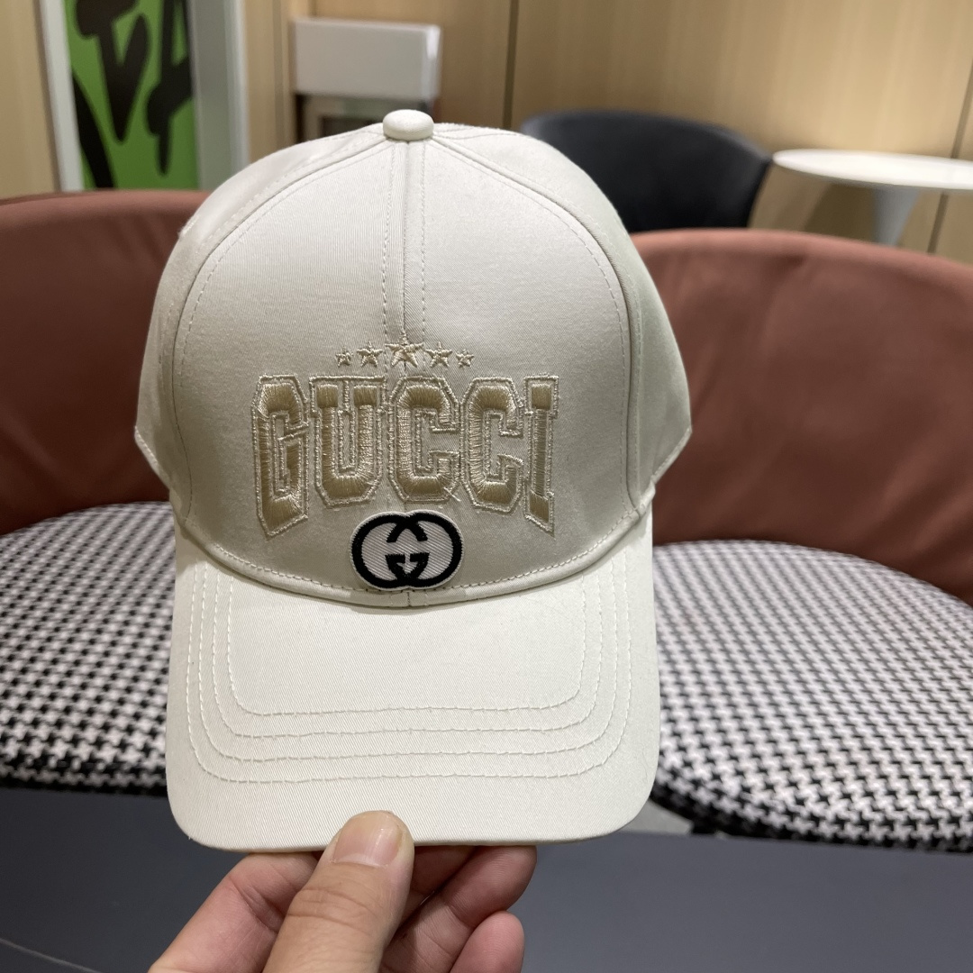  GUCCI古奇棒球帽👒工艺非常精美 高档大气上档次！低调奢华，方便携带！