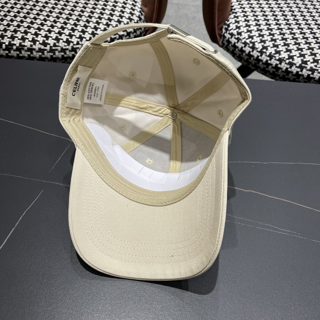 💛【CELINE赛琳】2025新款简约棒球帽，新款出货，大牌款超好搭配，赶紧入手！