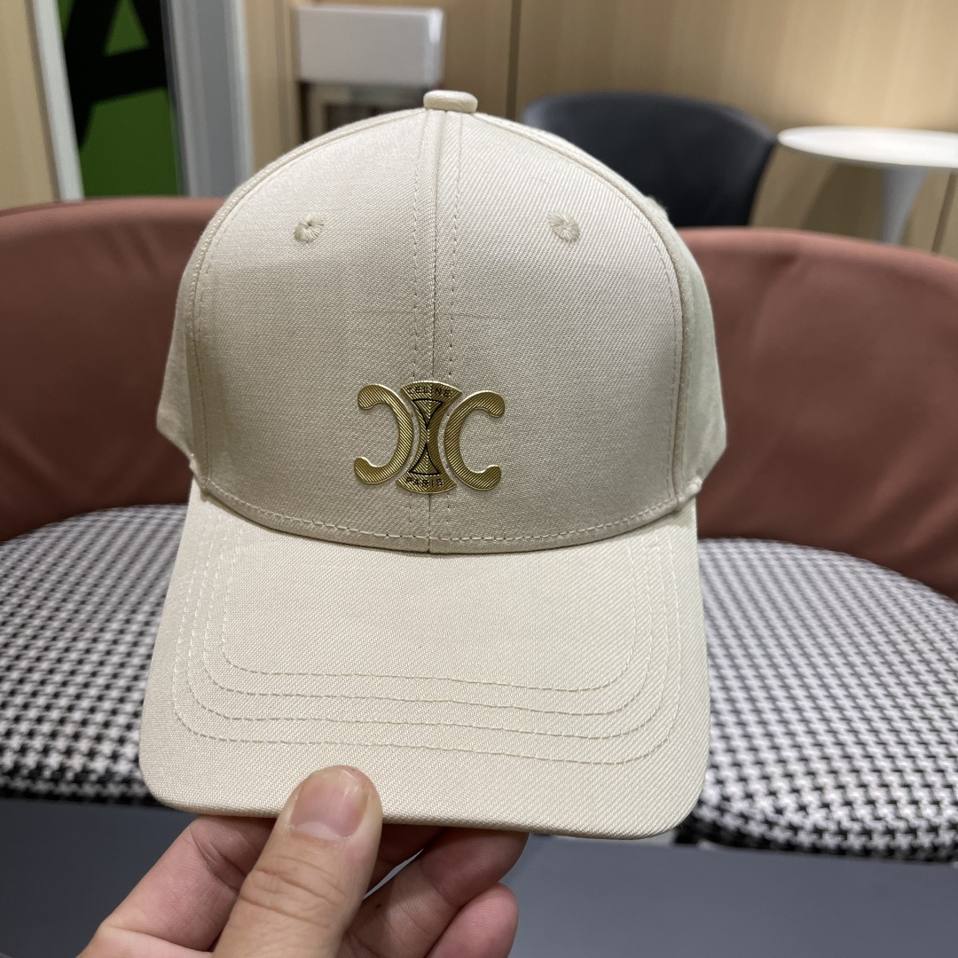 💛【CELINE赛琳】2025新款简约棒球帽，新款出货，大牌款超好搭配，赶紧入手！