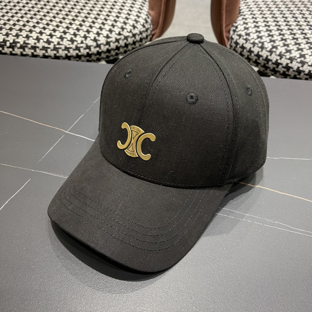 💛【CELINE赛琳】2025新款简约棒球帽，新款出货，大牌款超好搭配，赶紧入手！