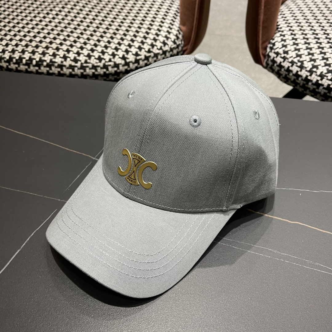 💛【CELINE赛琳】2025新款简约棒球帽，新款出货，大牌款超好搭配，赶紧入手！