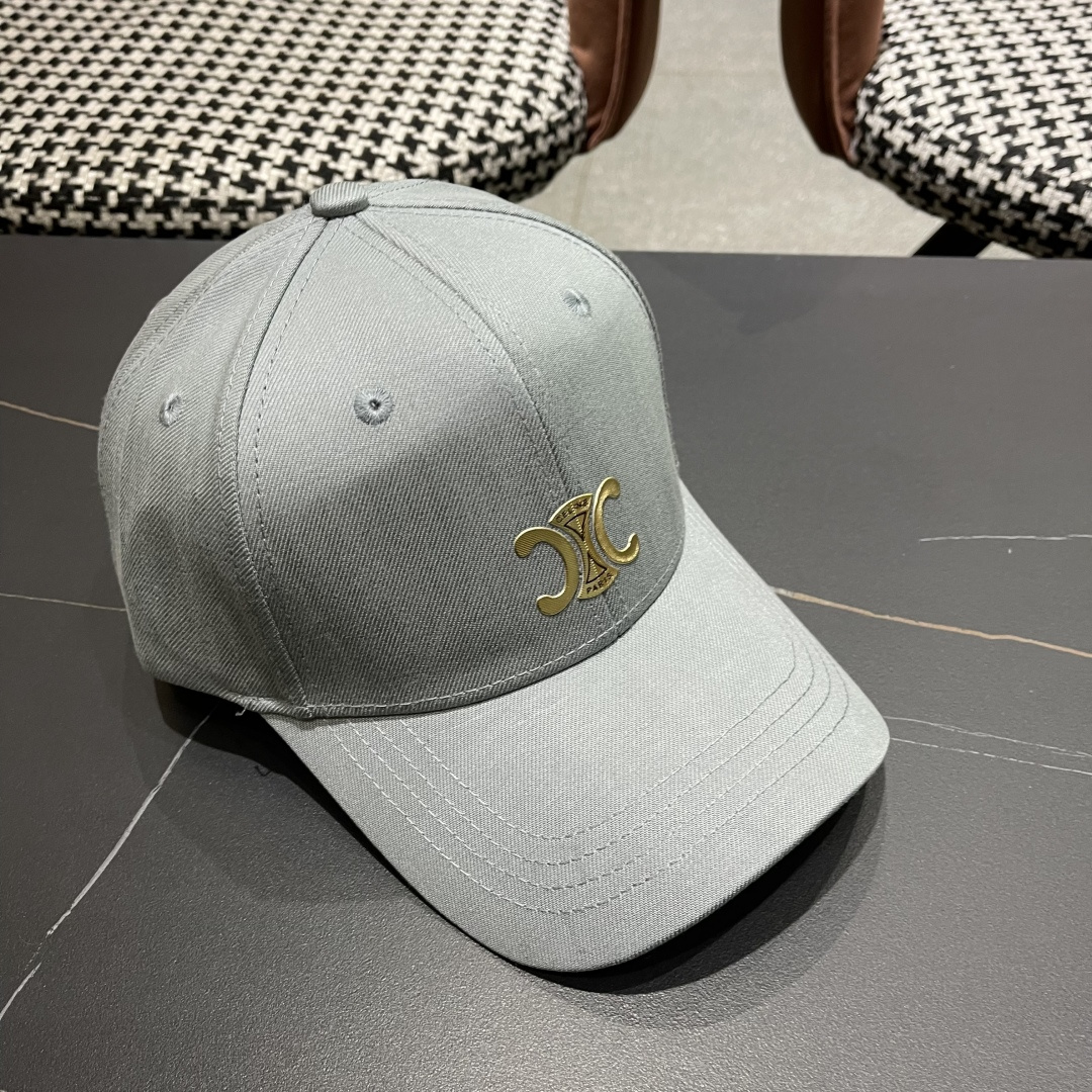 💛【CELINE赛琳】2025新款简约棒球帽，新款出货，大牌款超好搭配，赶紧入手！