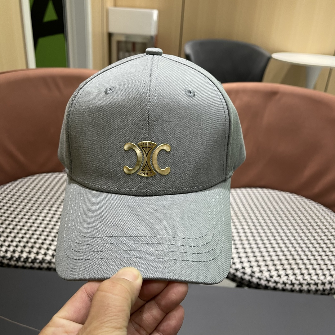 💛【CELINE赛琳】2025新款简约棒球帽，新款出货，大牌款超好搭配，赶紧入手！