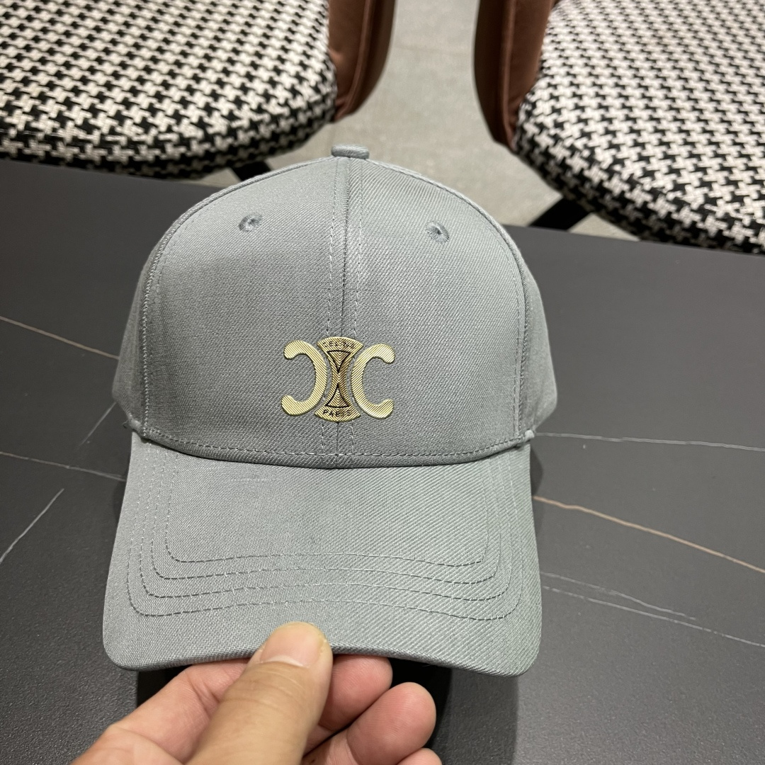 💛【CELINE赛琳】2025新款简约棒球帽，新款出货，大牌款超好搭配，赶紧入手！