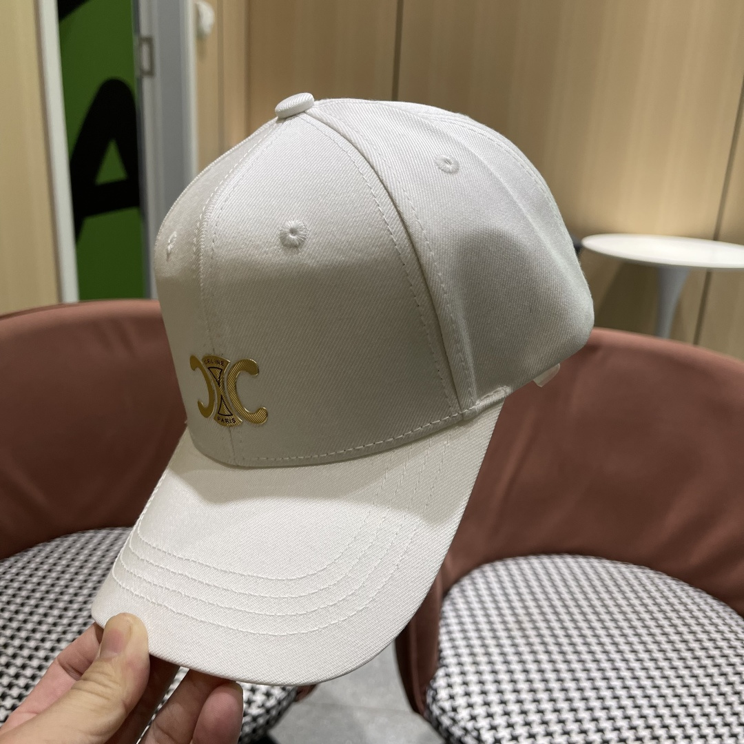 💛【CELINE赛琳】2025新款简约棒球帽，新款出货，大牌款超好搭配，赶紧入手！