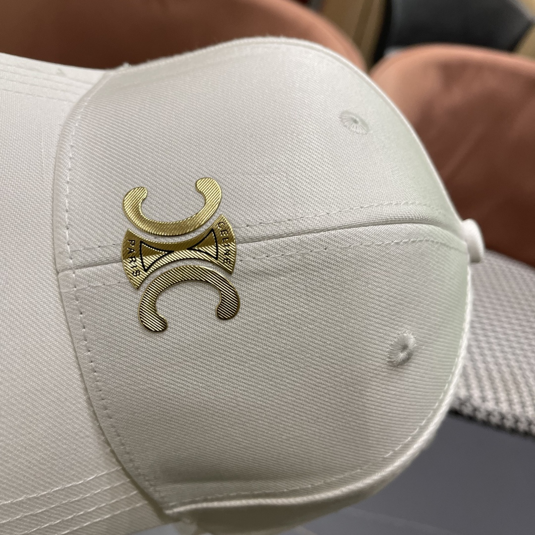 💛【CELINE赛琳】2025新款简约棒球帽，新款出货，大牌款超好搭配，赶紧入手！