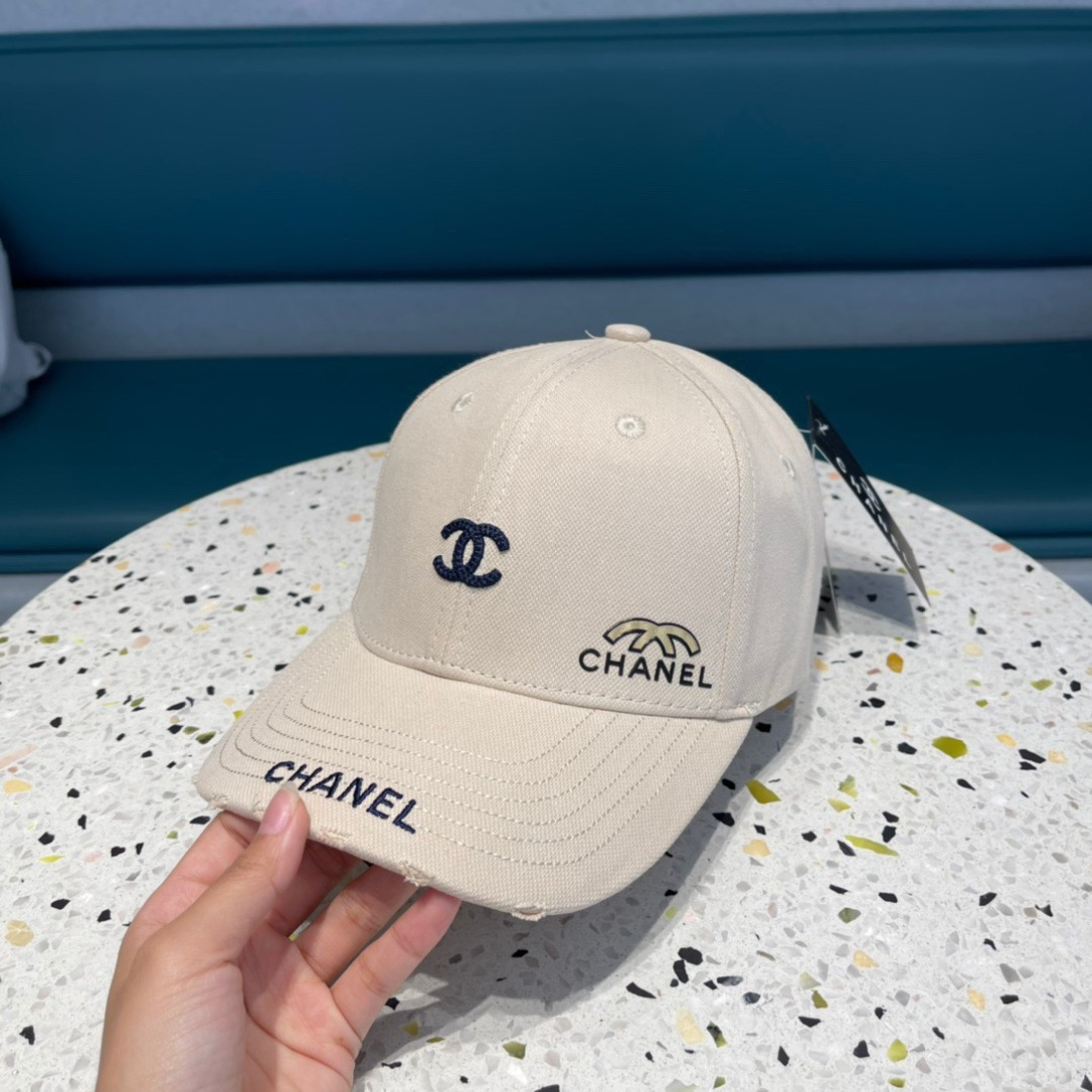  香奈儿CHANEL 四季款原单棒球帽，logo小香经典简约，时尚休闲设计 跑量新品