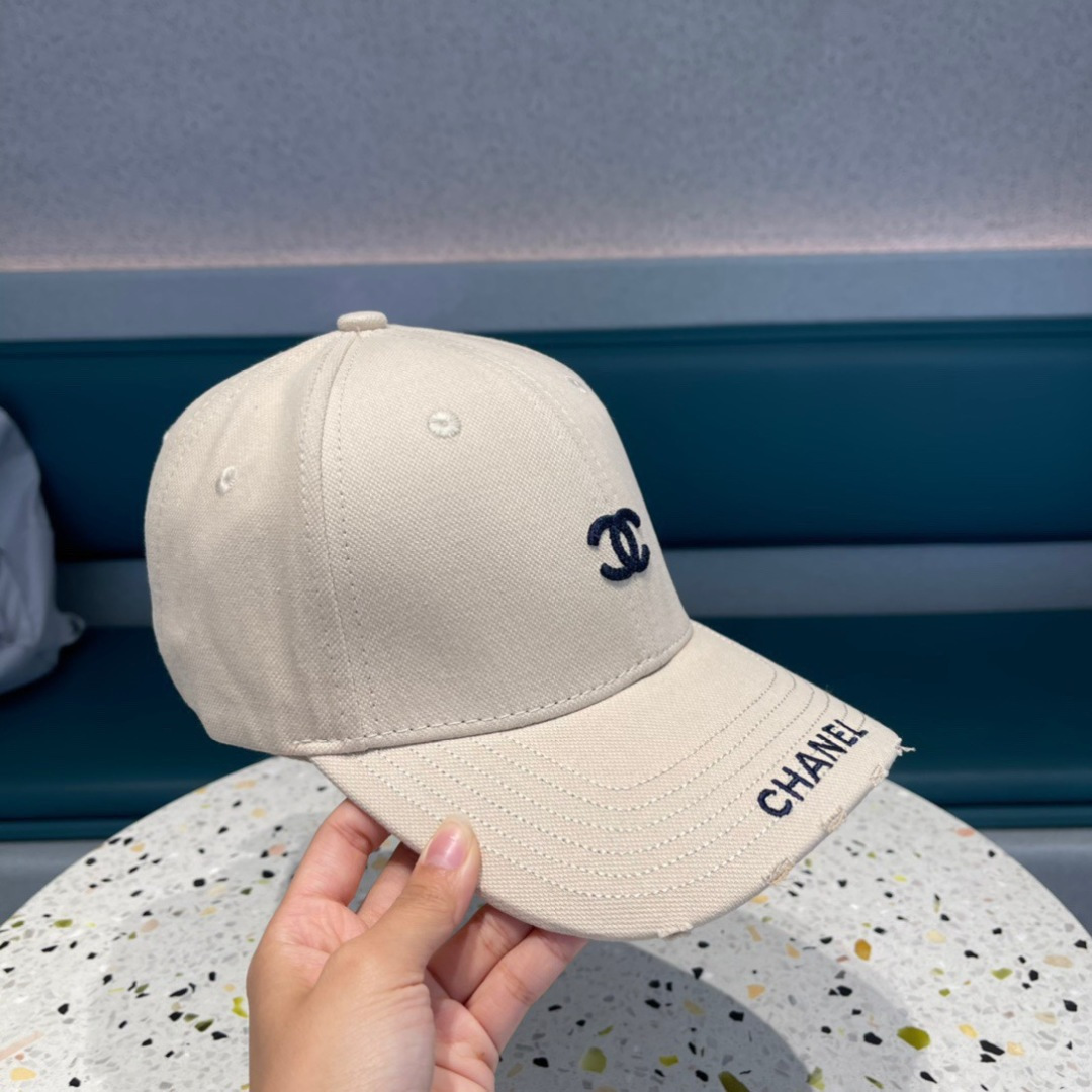  香奈儿CHANEL 四季款原单棒球帽，logo小香经典简约，时尚休闲设计 跑量新品