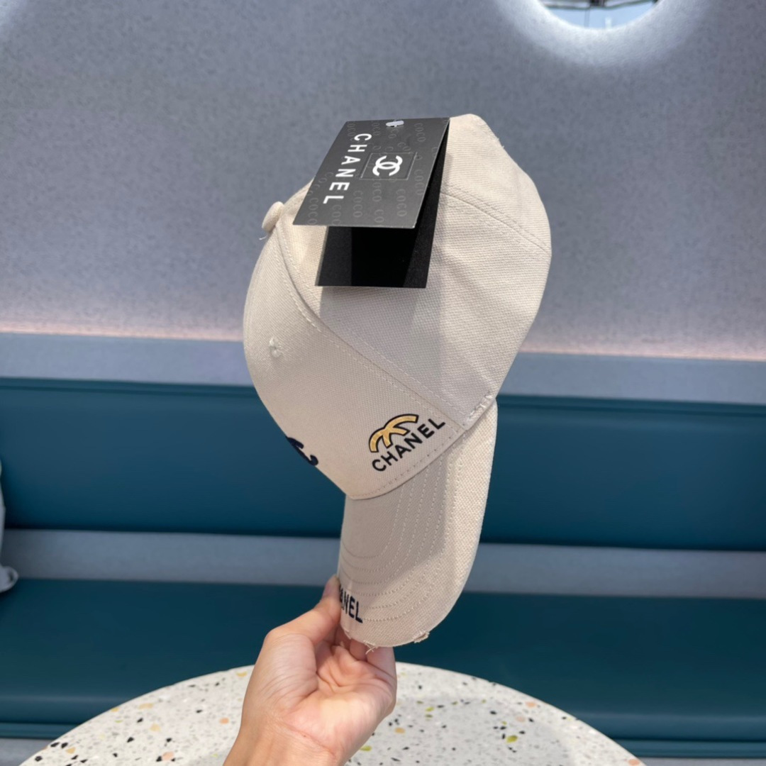 香奈儿CHANEL 四季款原单棒球帽，logo小香经典简约，时尚休闲设计 跑量新品