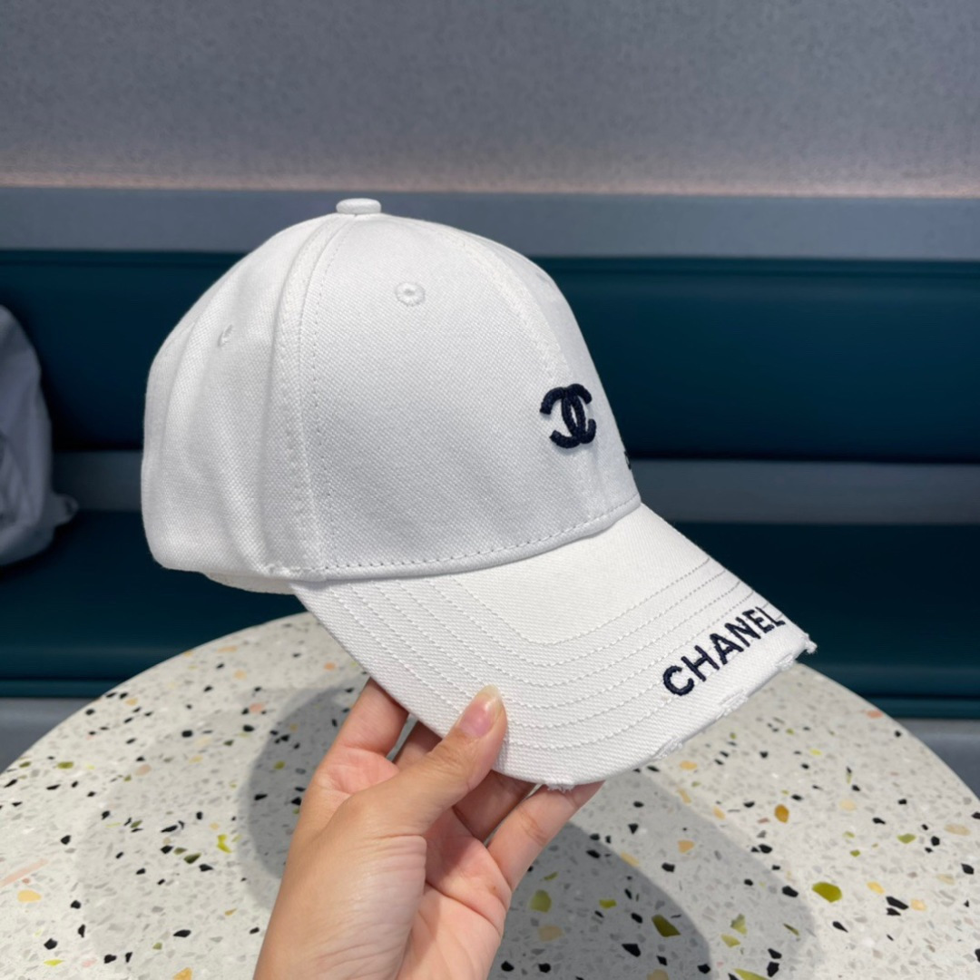  香奈儿CHANEL 四季款原单棒球帽，logo小香经典简约，时尚休闲设计 跑量新品