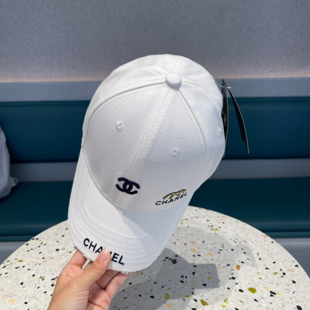  香奈儿CHANEL 四季款原单棒球帽，logo小香经典简约，时尚休闲设计 跑量新品