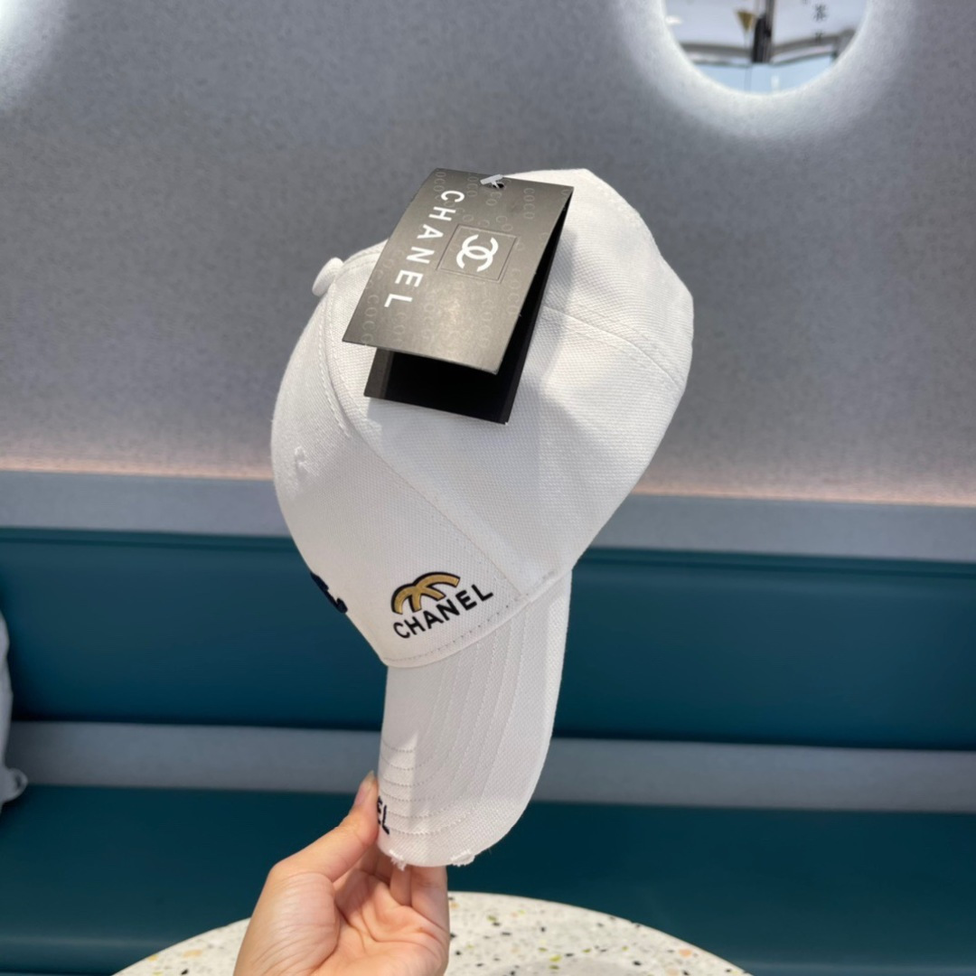  香奈儿CHANEL 四季款原单棒球帽，logo小香经典简约，时尚休闲设计 跑量新品