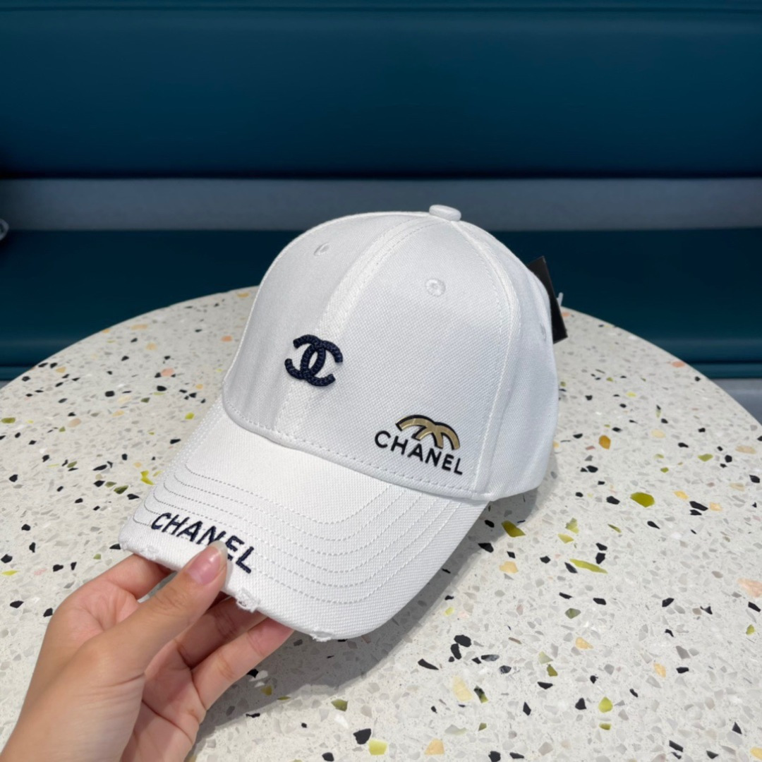  香奈儿CHANEL 四季款原单棒球帽，logo小香经典简约，时尚休闲设计 跑量新品
