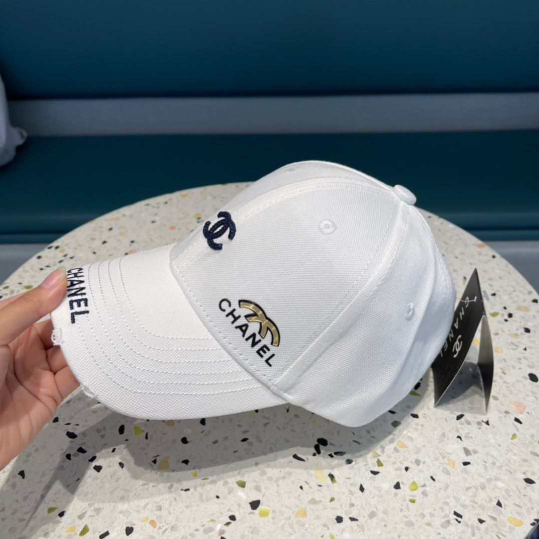  香奈儿CHANEL 四季款原单棒球帽，logo小香经典简约，时尚休闲设计 跑量新品
