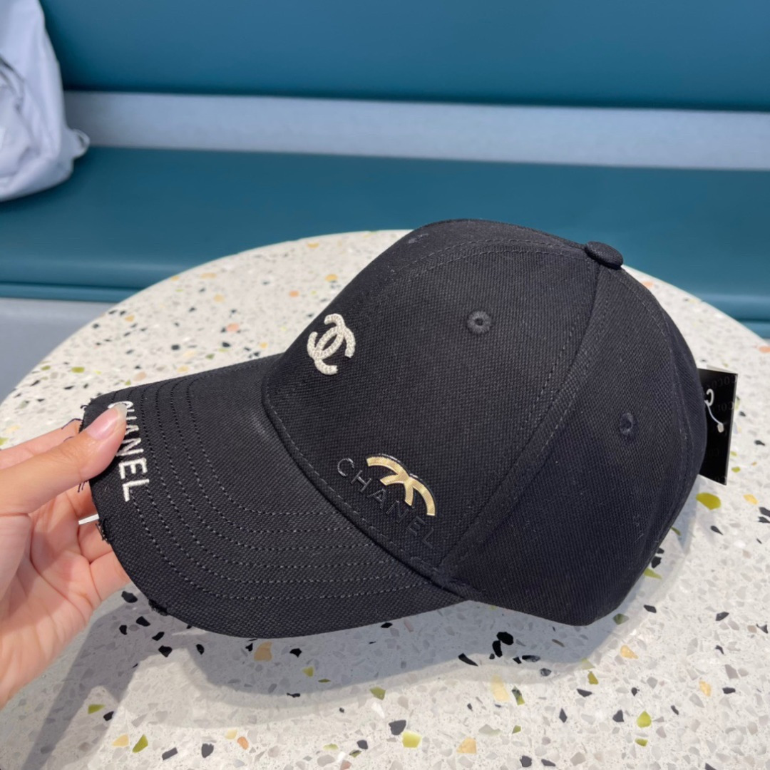  香奈儿CHANEL 四季款原单棒球帽，logo小香经典简约，时尚休闲设计 跑量新品