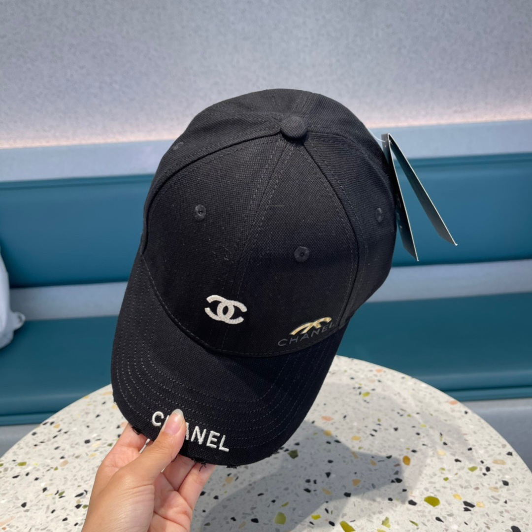  香奈儿CHANEL 四季款原单棒球帽，logo小香经典简约，时尚休闲设计 跑量新品