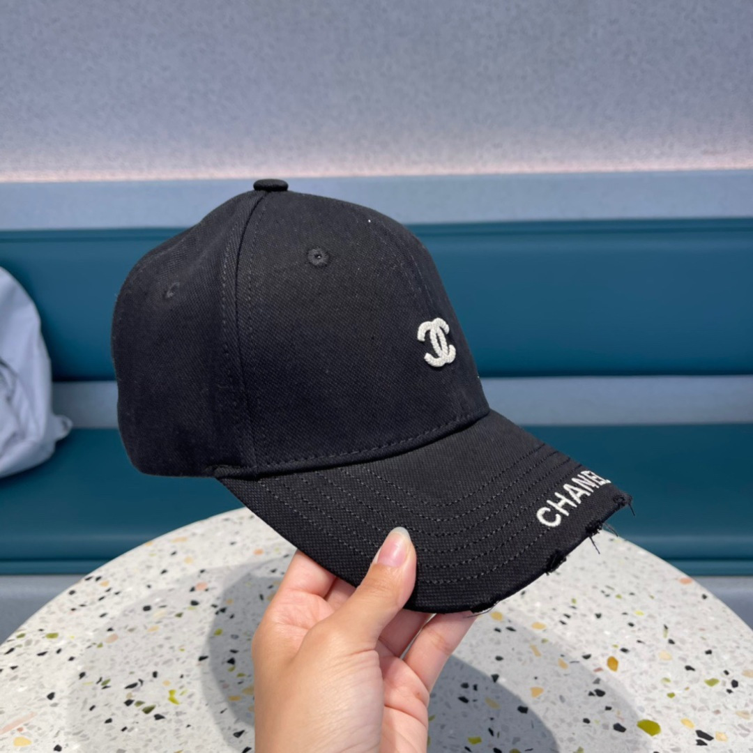  香奈儿CHANEL 四季款原单棒球帽，logo小香经典简约，时尚休闲设计 跑量新品