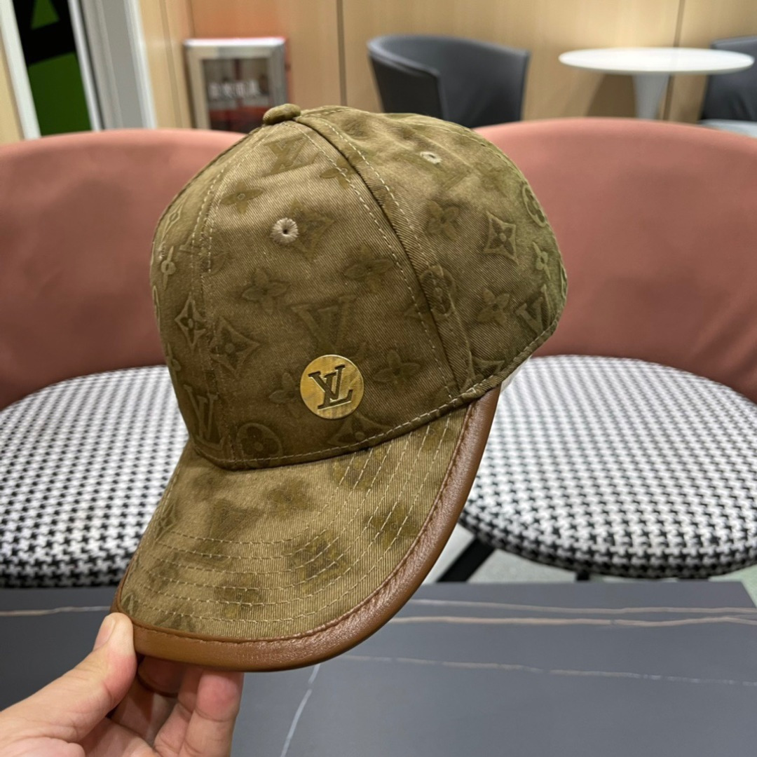  新款出货！LV路易威登新款原单棒球帽， 专柜11开模订制，轻盈透气！质量超赞，