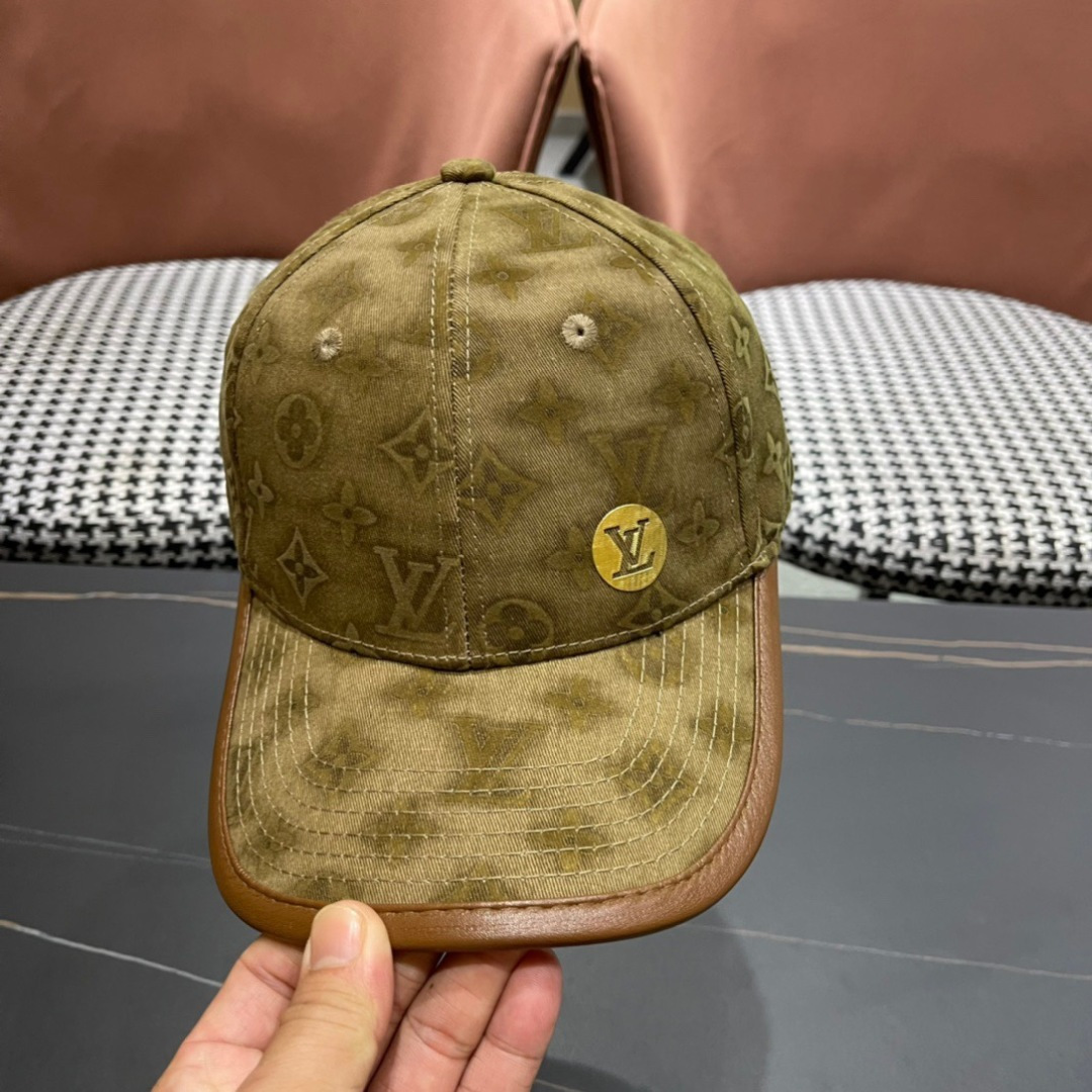  新款出货！LV路易威登新款原单棒球帽， 专柜11开模订制，轻盈透气！质量超赞，