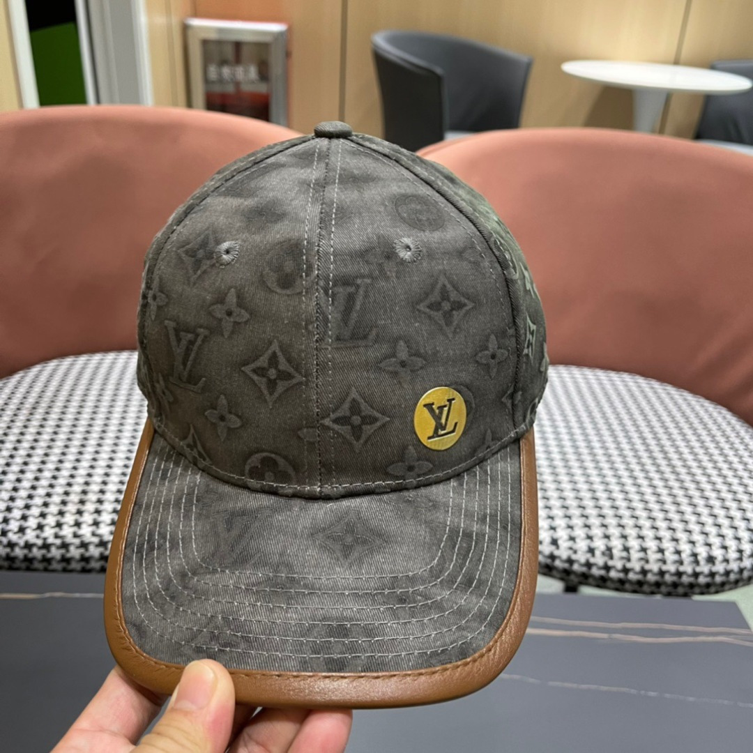  新款出货！LV路易威登新款原单棒球帽， 专柜11开模订制，轻盈透气！质量超赞，