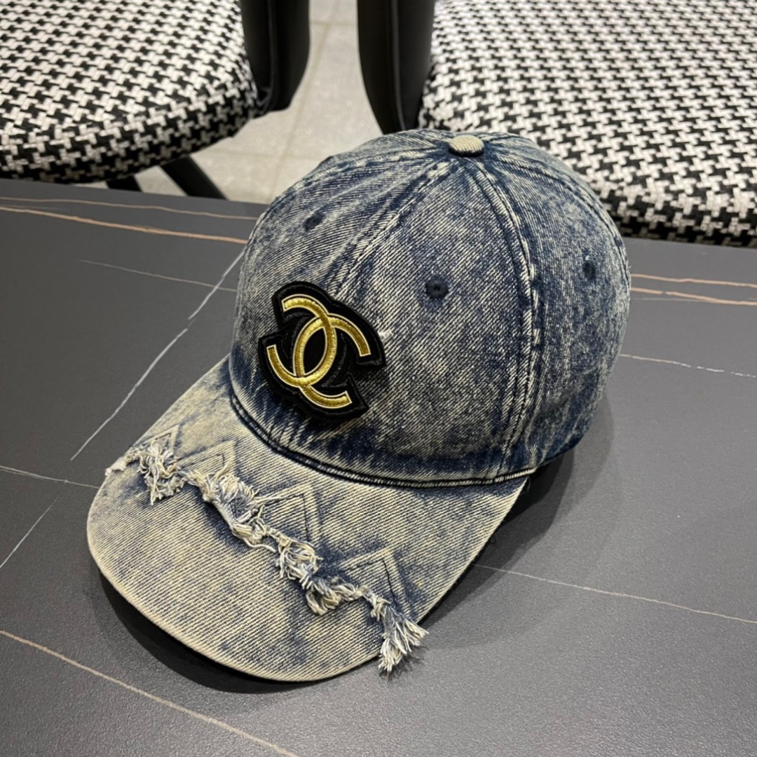  Chanel香奈儿新款韩版棒球帽男休闲百搭复古时尚鸭舌帽
