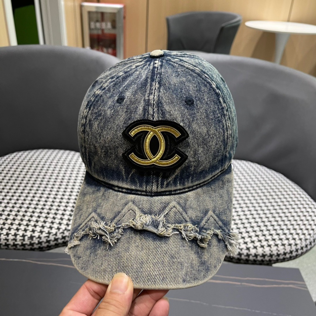  Chanel香奈儿新款韩版棒球帽男休闲百搭复古时尚鸭舌帽