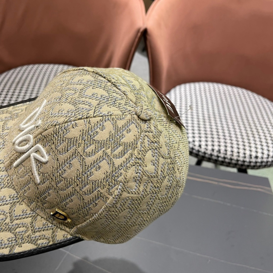  Dior迪奥新‮棒款‬球帽，原‮品单‬质，出街必备