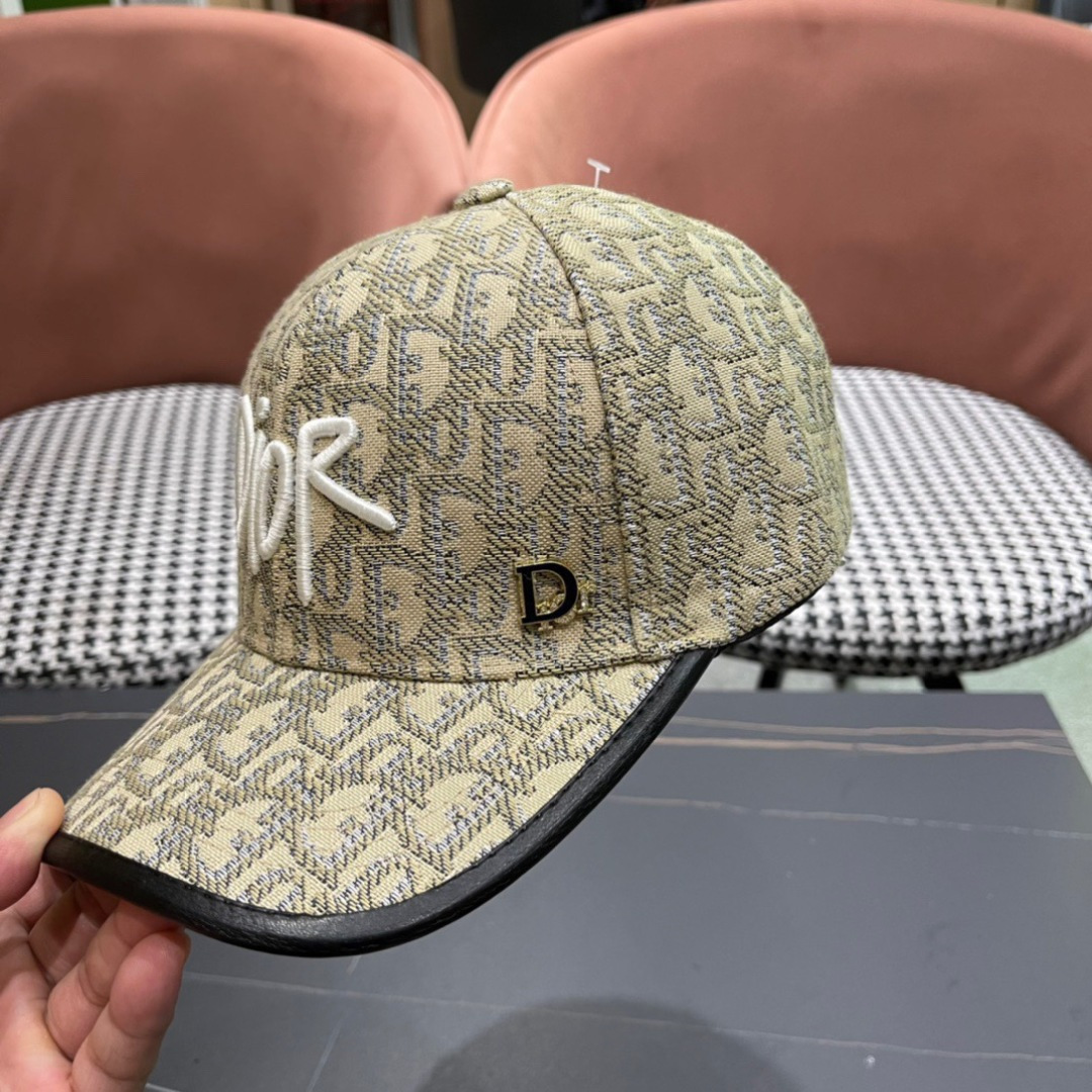  Dior迪奥新‮棒款‬球帽，原‮品单‬质，出街必备