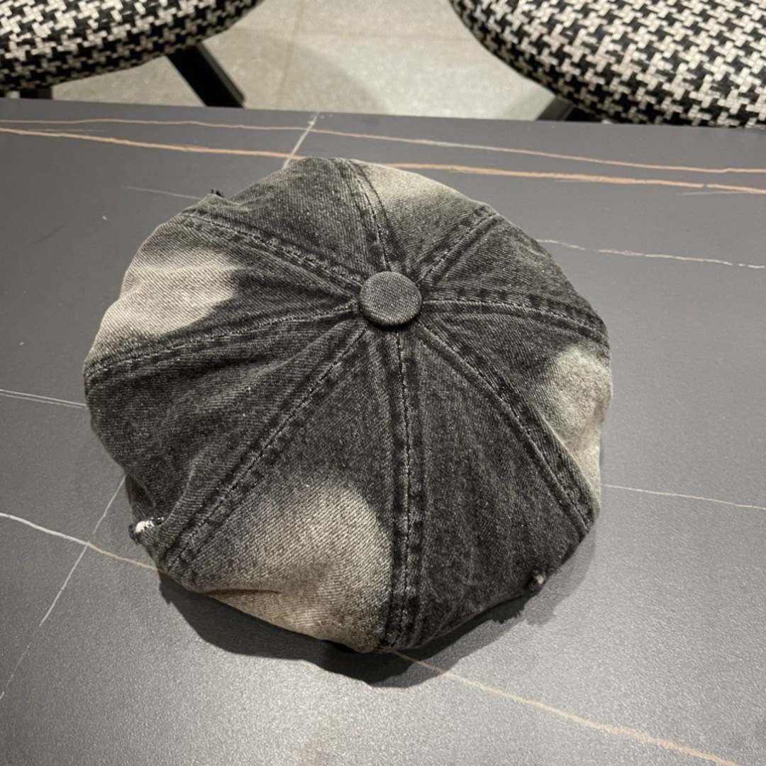  Gucci古奇2024年早秋新款牛仔贝雷帽，南瓜帽，帽型超级好看，出街旅游必备