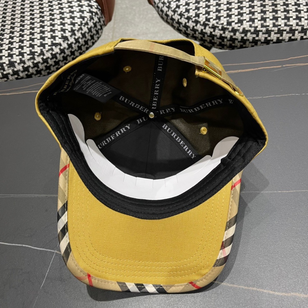 【巴宝莉burberry】🌸2025官网同步上线🎊 韩版新款英伦风定制款11原单品质 男女通用棒球帽 提
