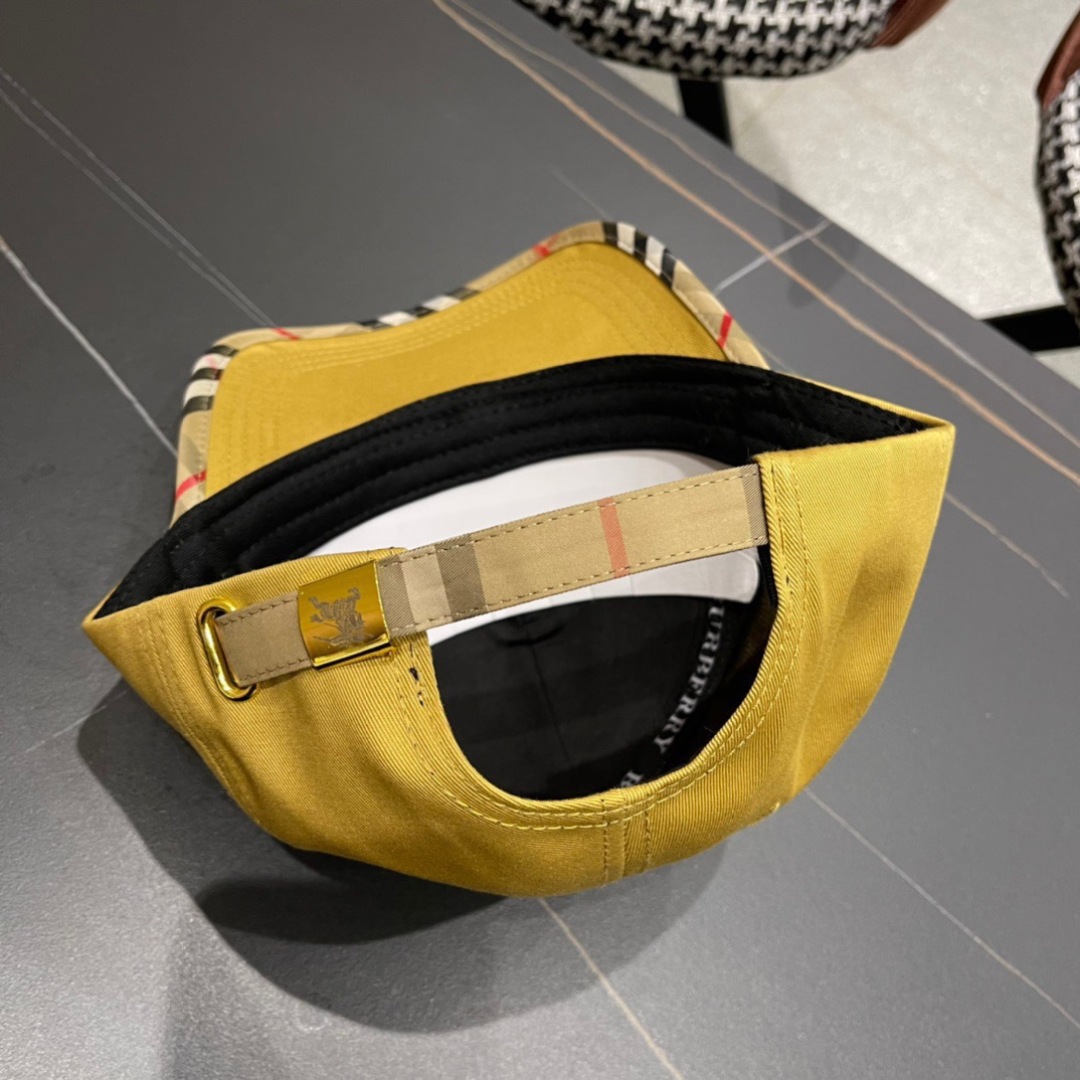【巴宝莉burberry】🌸2025官网同步上线🎊 韩版新款英伦风定制款11原单品质 男女通用棒球帽 提