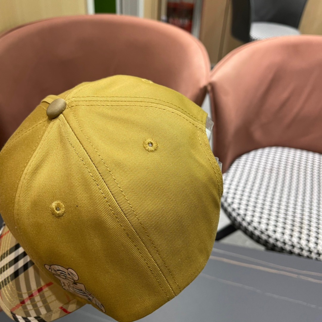 【巴宝莉burberry】🌸2025官网同步上线🎊 韩版新款英伦风定制款11原单品质 男女通用棒球帽 提