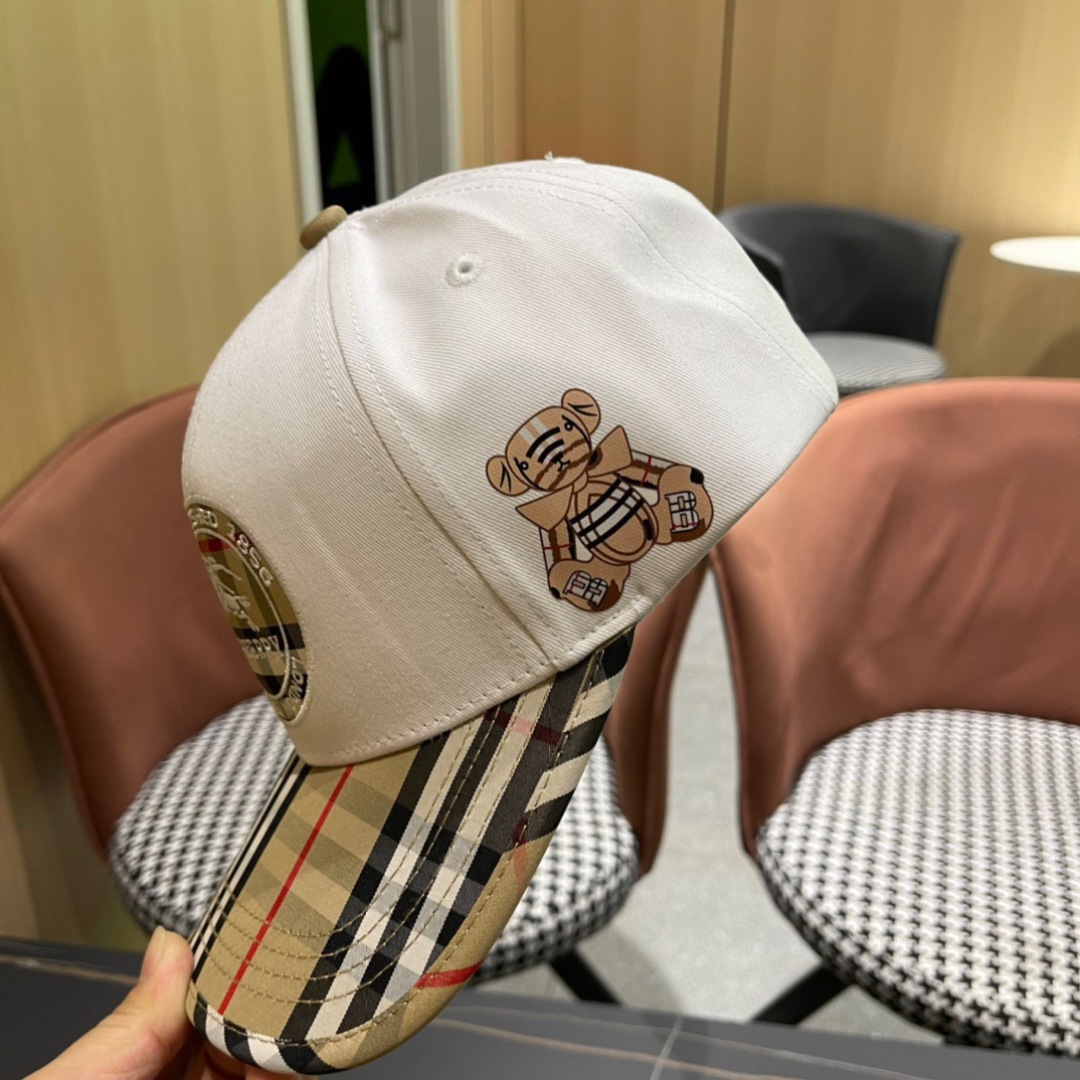 【巴宝莉burberry】🌸2025官网同步上线🎊 韩版新款英伦风定制款11原单品质 男女通用棒球帽 提