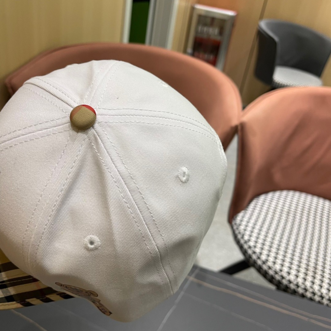 【巴宝莉burberry】🌸2025官网同步上线🎊 韩版新款英伦风定制款11原单品质 男女通用棒球帽 提