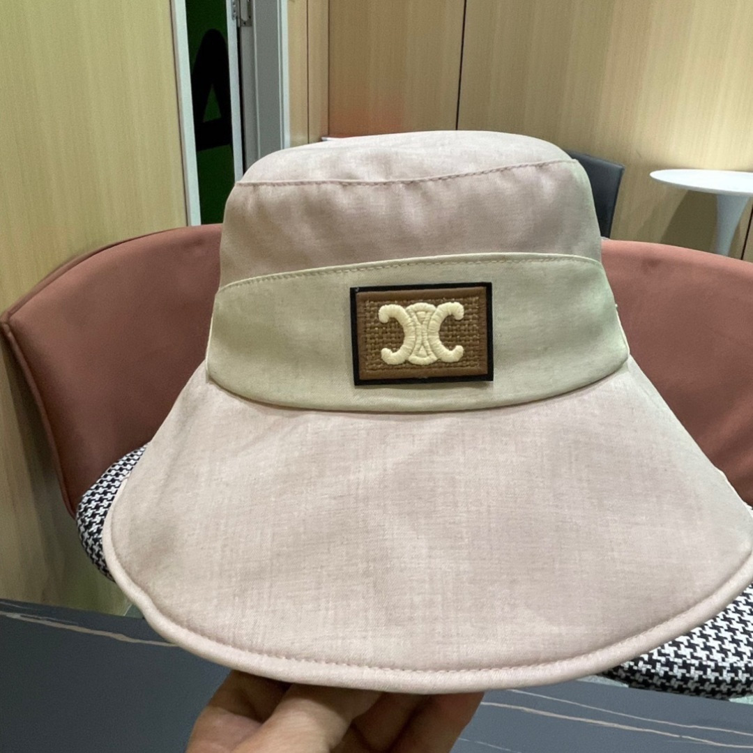  赛琳 CELINE2025新款拼色小桶帽渔夫帽～简约大气
🔅独特拼接设计 夏季新品～