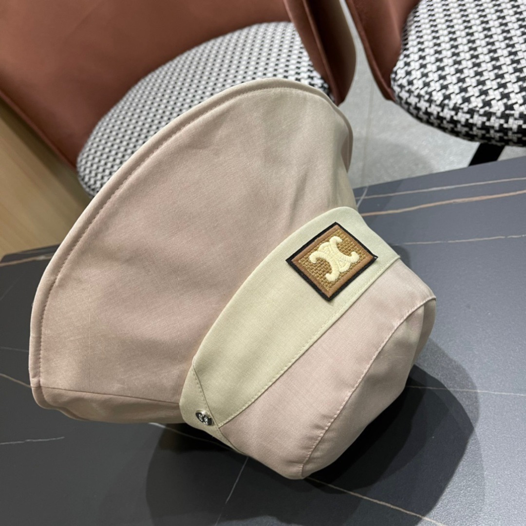  赛琳 CELINE2025新款拼色小桶帽渔夫帽～简约大气
🔅独特拼接设计 夏季新品～