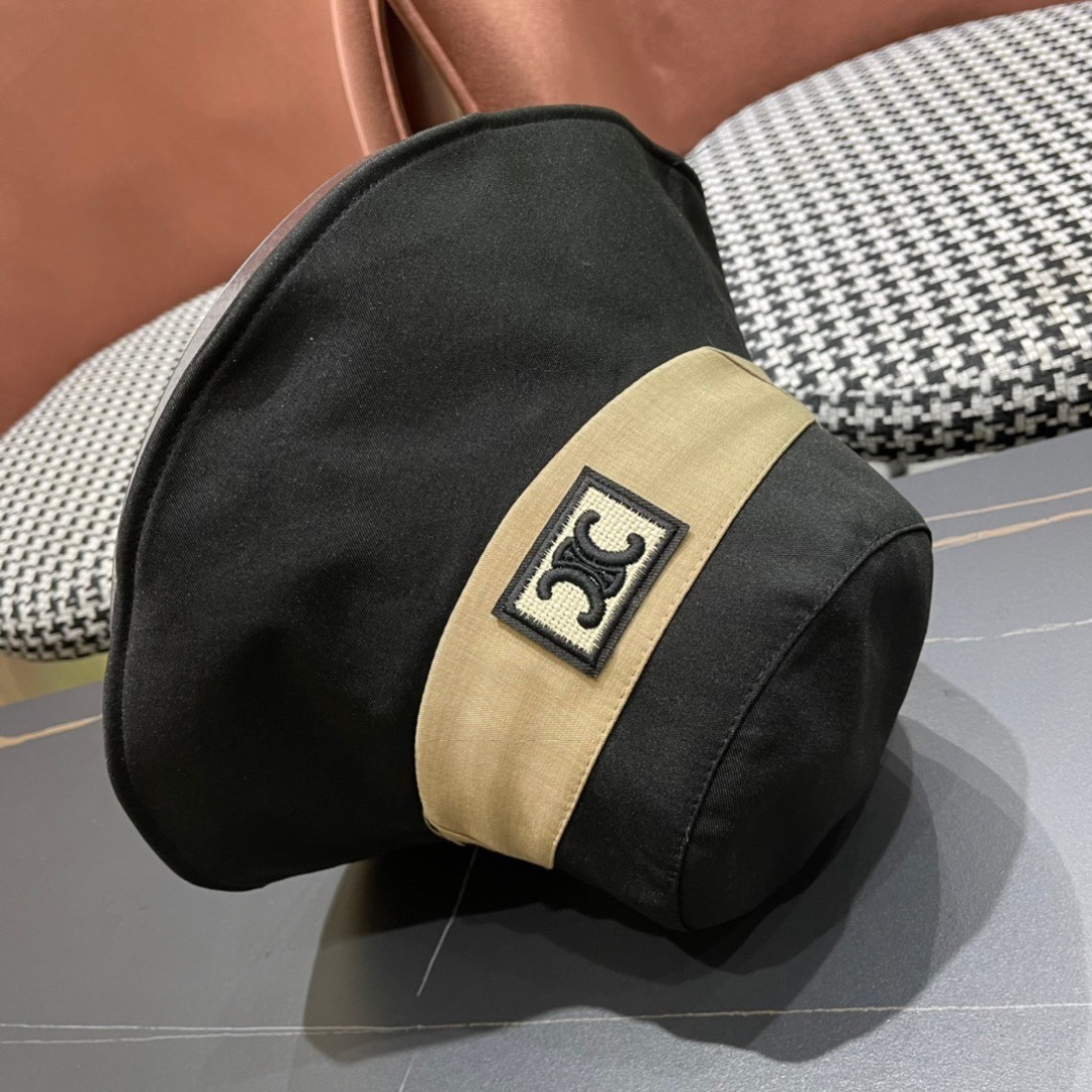  赛琳 CELINE2025新款拼色小桶帽渔夫帽～简约大气
🔅独特拼接设计 夏季新品～