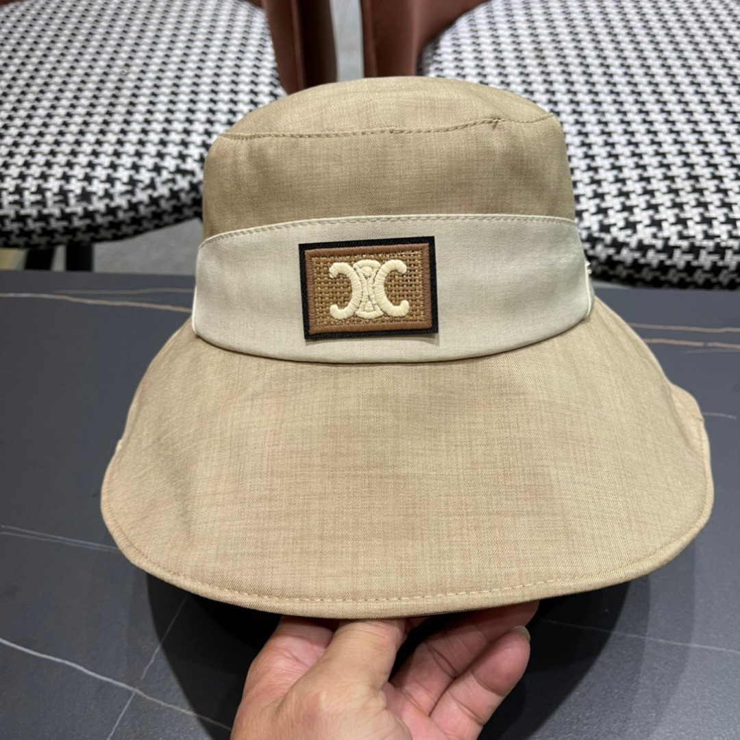  赛琳 CELINE2025新款拼色小桶帽渔夫帽～简约大气
🔅独特拼接设计 夏季新品～