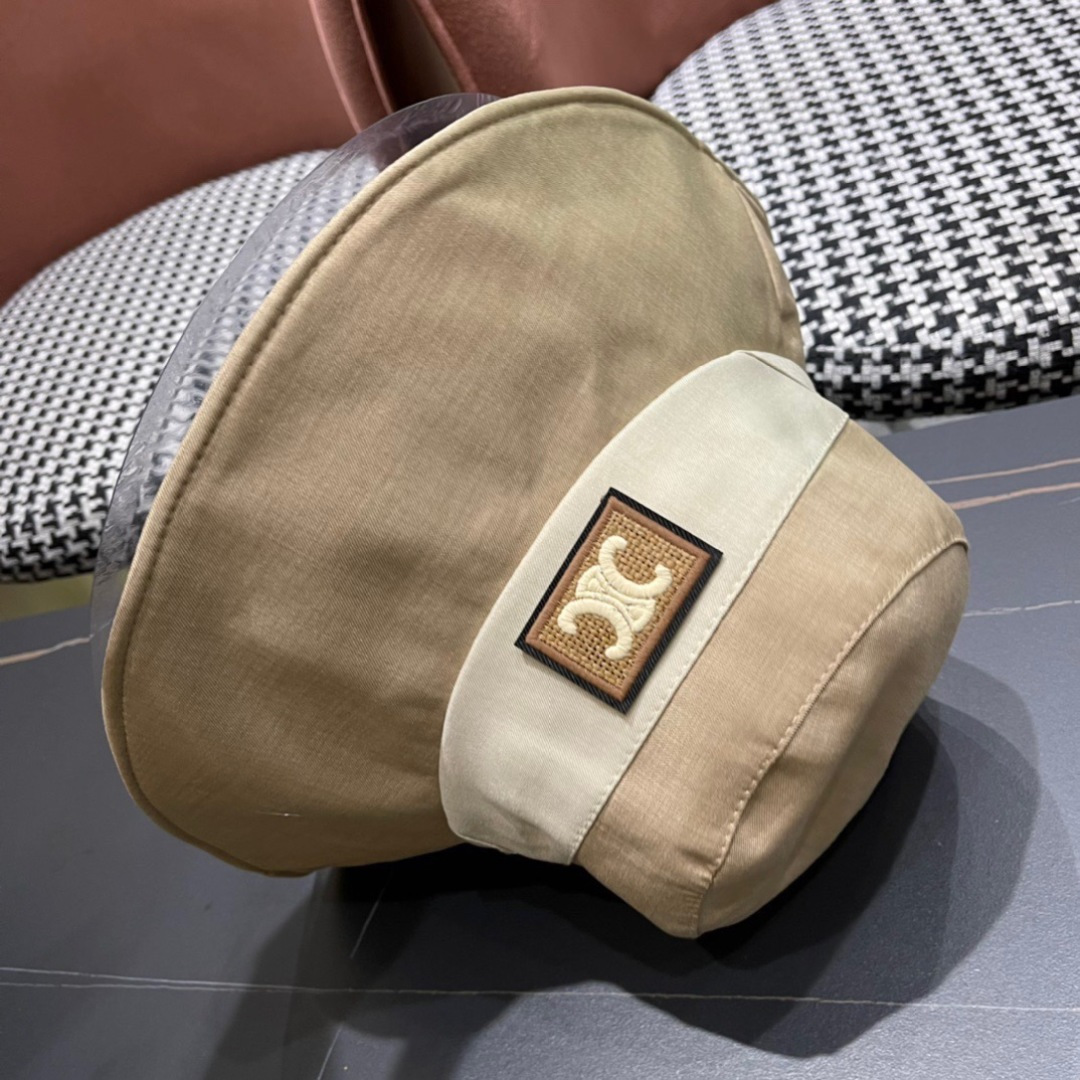  赛琳 CELINE2025新款拼色小桶帽渔夫帽～简约大气
🔅独特拼接设计 夏季新品～