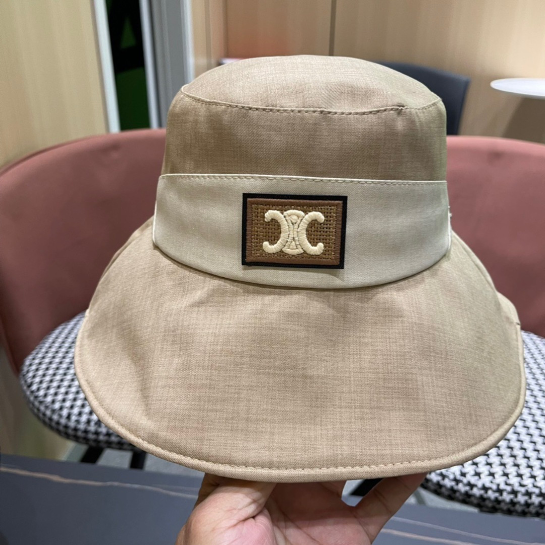  赛琳 CELINE2025新款拼色小桶帽渔夫帽～简约大气
🔅独特拼接设计 夏季新品～