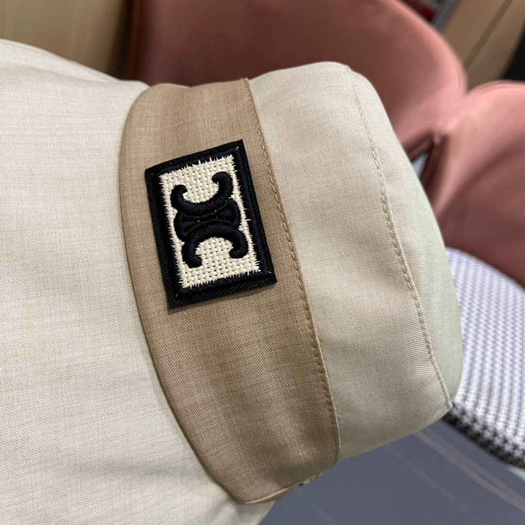  赛琳 CELINE2025新款拼色小桶帽渔夫帽～简约大气
🔅独特拼接设计 夏季新品～